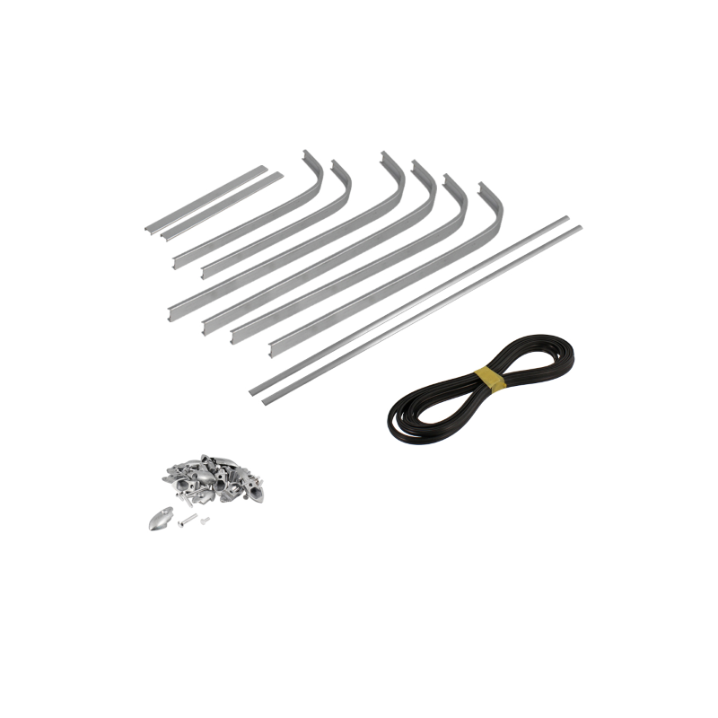 Kit patines de suelo RMS Classic Piaggio Vespa 125cc Tiras para el pie de cama Rms Classic