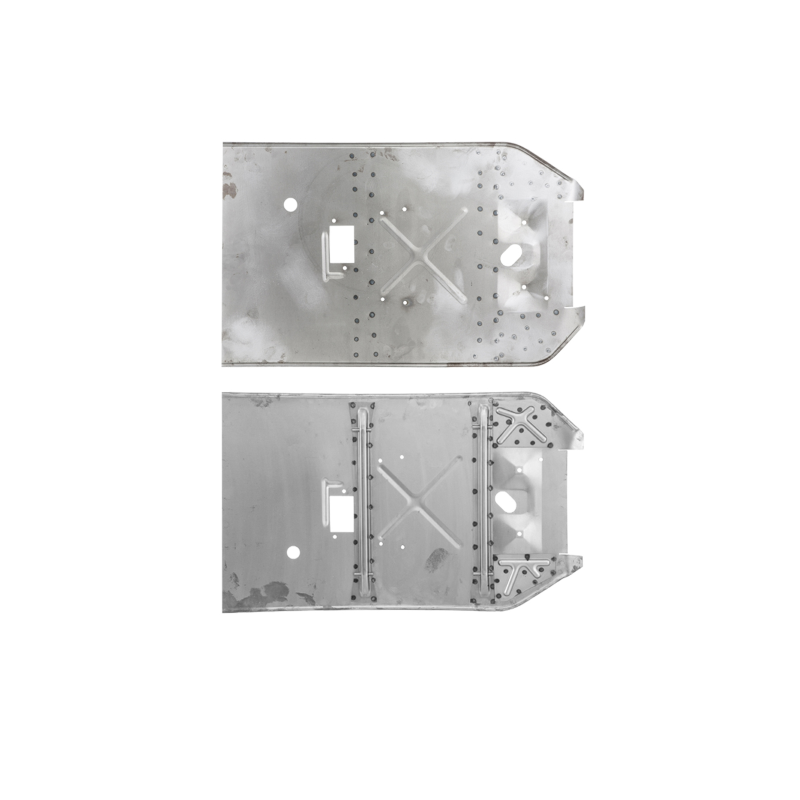 RMS Classic Floor Board Piaggio Vespa 50cc Special125cc PrimaveraET3 Chapa de metal Rms Classic