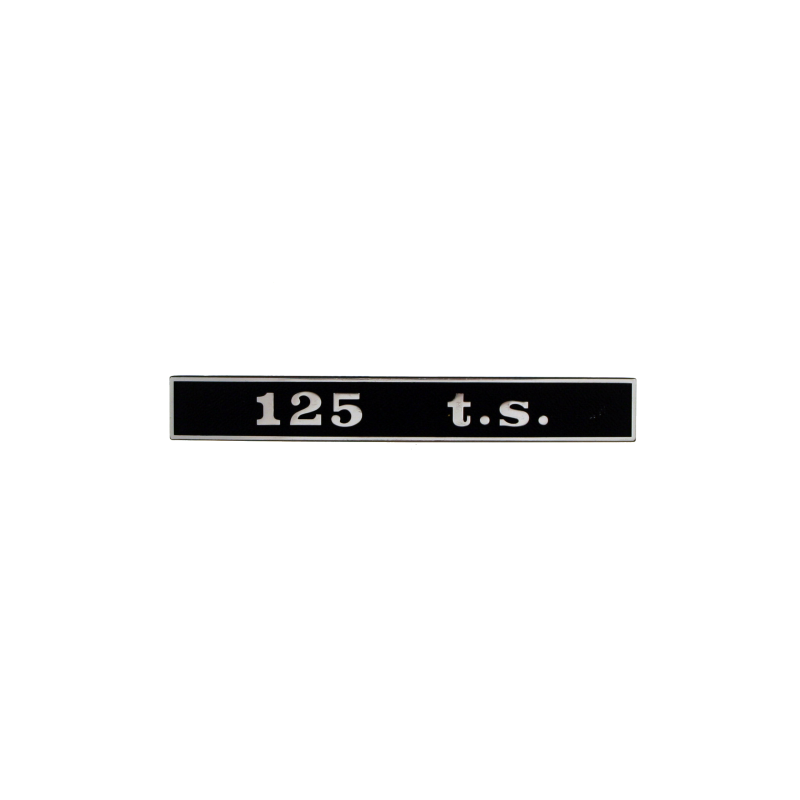 RMS Classic Rear badge Piaggio Vespa 125cc 156202 020484 Nameplates - Shields - Friezes Rms Classic
