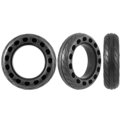 Copertone Monopattino Elettrico - 200 X 50, Nero, Nido D'Ape, Diametro Interno 11cm