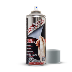 Envoltorio Pintura en spray desenfundable Gris Plata 400ml Productos de taller Wrapperspray
