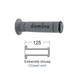 DOMINO BlackGrey grips trial Knobs Domino