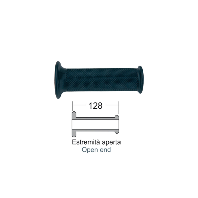 Puños DOMINO Black Dakar Perillas Domino