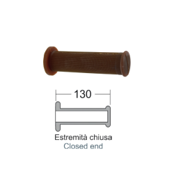 DOMINO Poignées Daytona caoutchouc Boutons Domino