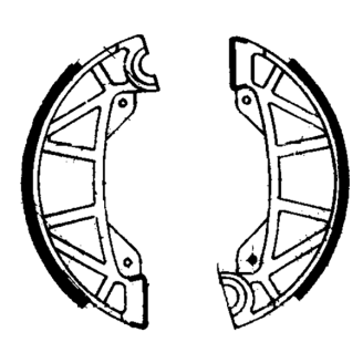 FERODO Brake Shoes FSB904 Brake Shoes Ferodo