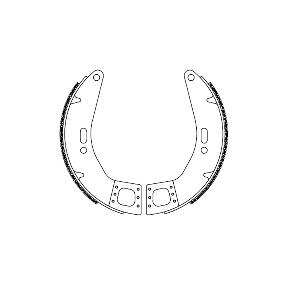 Zapatas de freno FERODO ECO FSB893EF Zapatas de freno Ferodo