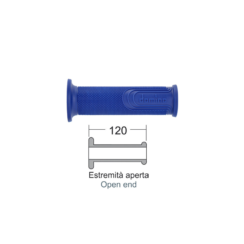 Domino Blue Style Grips - Blue Grips Domino