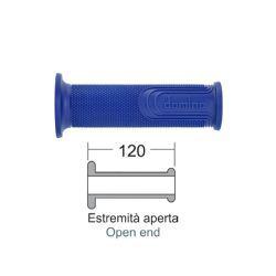 Domino Blue Style Grips - Blue Grips Domino