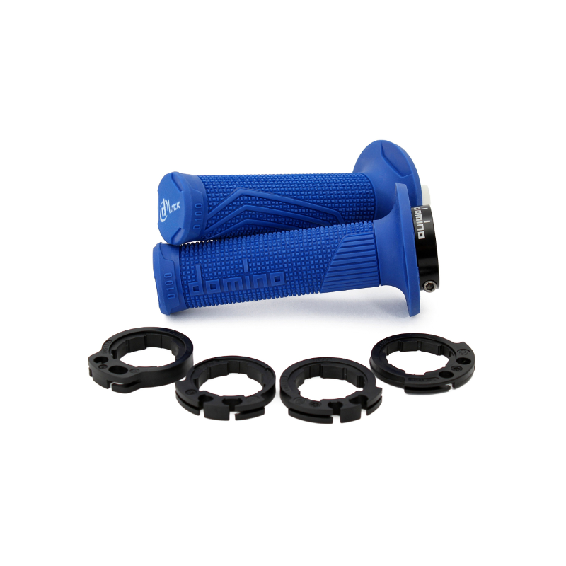 Domino Grips D-Lock Blue With Ferrule D10046C4800A9-0 - Blue Grips Domino
