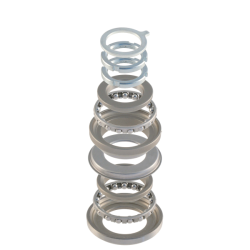 RMS Complete steering head bearing set Piaggio Beverly 125-250cc Motorcycle Headset RMS