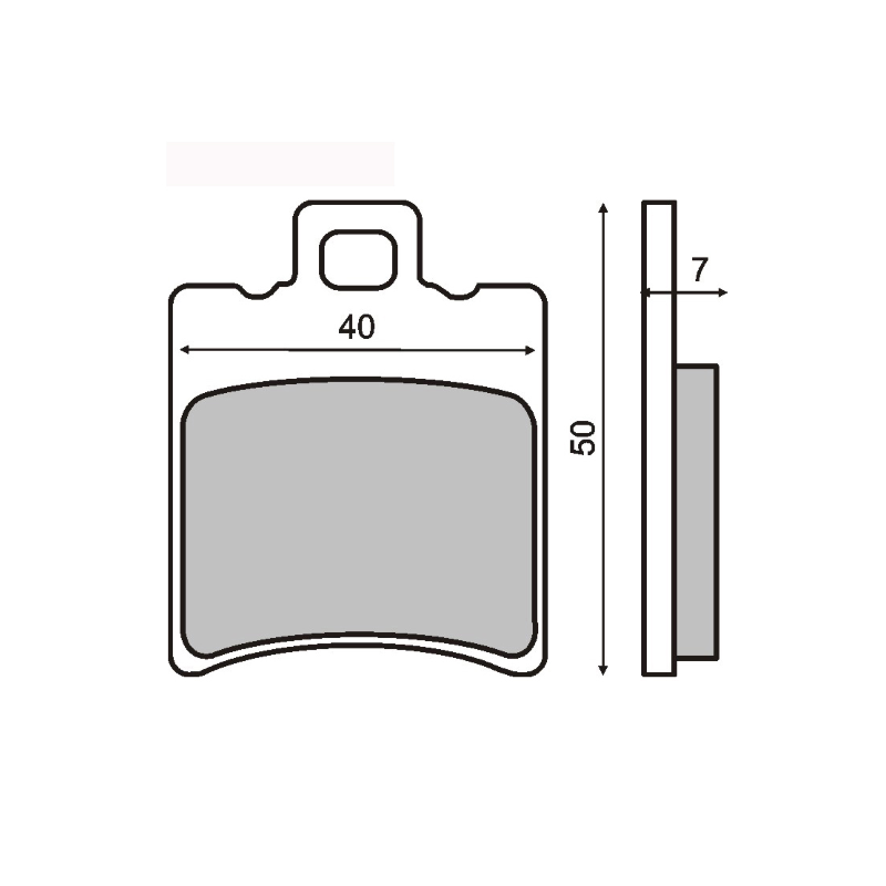 Sinter-Tech Brake Pads Malaguti F12 Brake Pads RMS