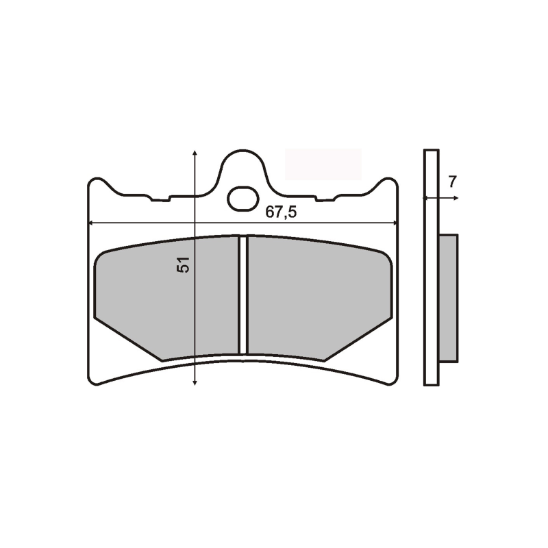 Plaquettes de frein frittées Sinter-Tech Aprilia RS 125 Plaquettes de frein RMS