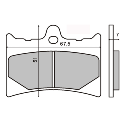 Pastiglie Freno Sinter-Tech Aprilia Rs 125