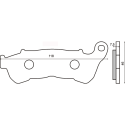 Pastiglie Freno Sinter-Tech Honda Sh 150i