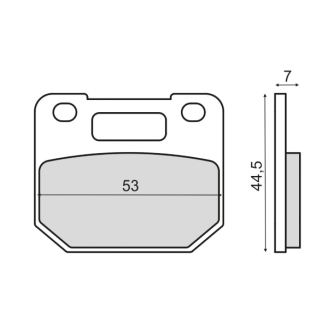 Pastillas Freno Sinter-Tech Suzuki RG 80 Gamma Pastillas de freno RMS