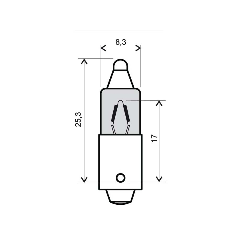 Lamps RMS 12v 23w Light bulbs RMS