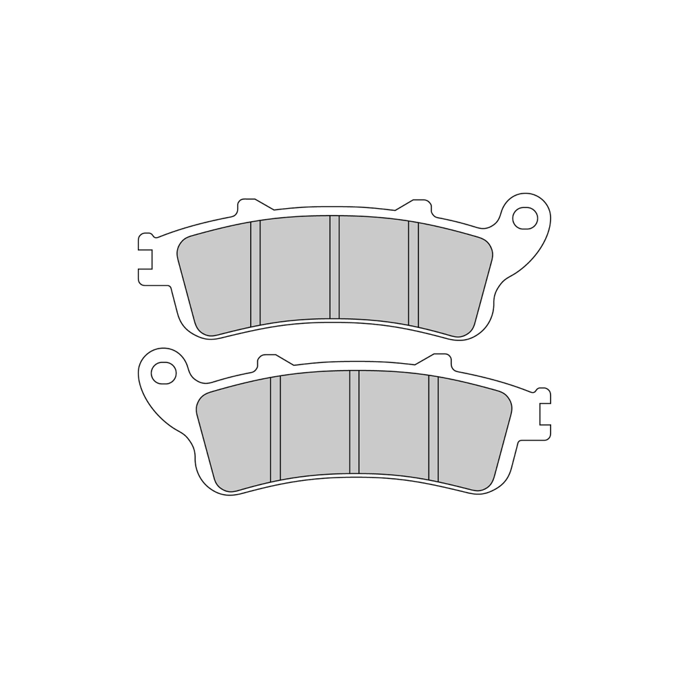 Ferodo Pastillas de Freno Sinter Grip Maxi Scooter FDB2075SM Pastillas de freno Ferodo