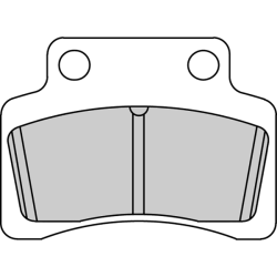 Plaquettes de frein Ferodo Eco Friction FDB2191EF Plaquettes de frein Ferodo