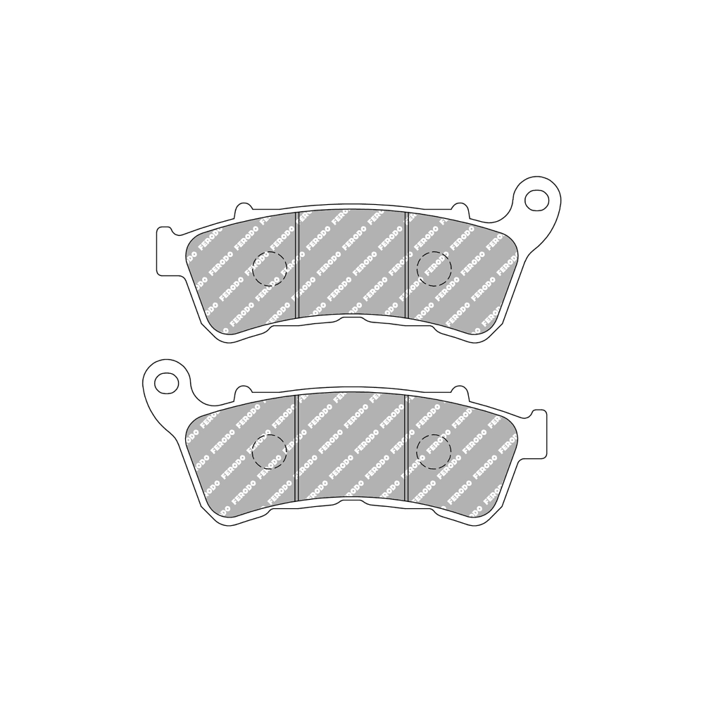 Ferodo Plaquettes de Frein Platine Route FDB2299P Plaquettes de frein Ferodo