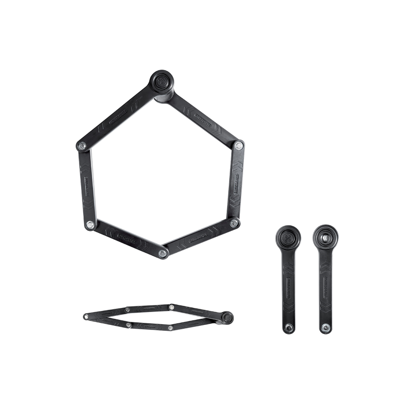 Lucchetto Pieghevole Keeper 510 - Nero Candados y cadenas Kryptonite