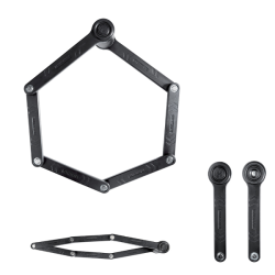 Lucchetto Pieghevole Keeper 510 - Nero