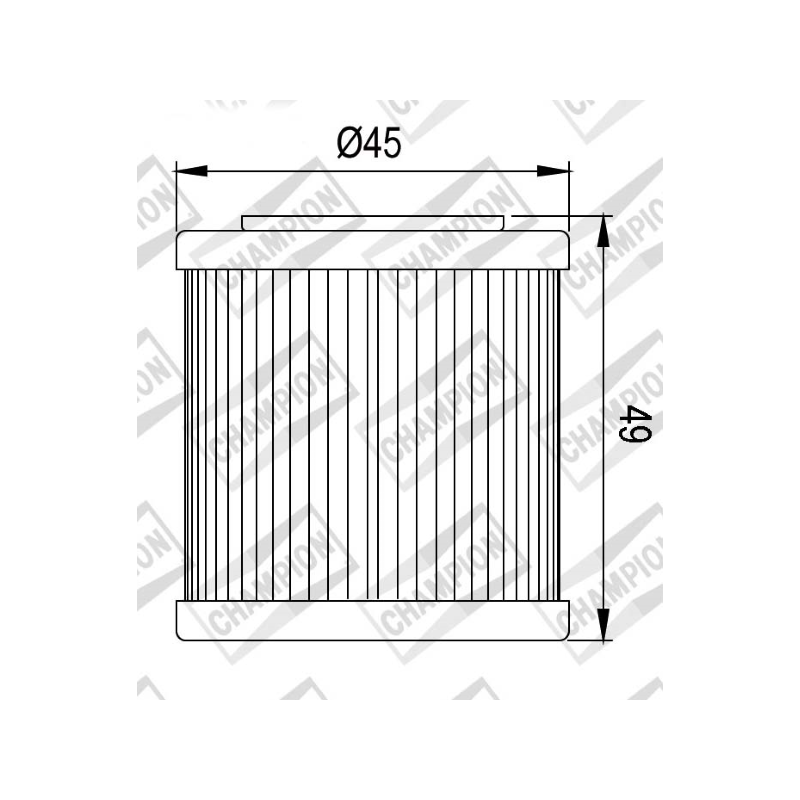 Filtro de aceite CHAMPION COF463 Filtros de aceite Champion