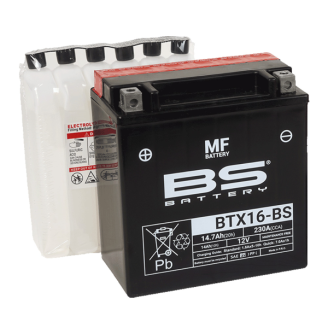 Bs Battery Mf BTX16-Bs Lead-Acid Batteries BS-Battery