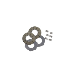 Serie Completa Dischi Frizione Standard FERODO FCS07232s Vespa 98- 125 V1-V15-V30-V33 Dischi Frizione Ferodo