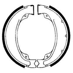 Mâchoires de frein FERODO FSB755 mâchoires de frein Ferodo