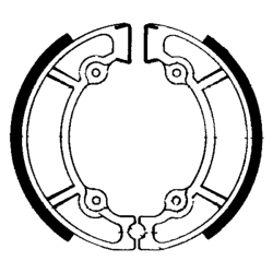 Mâchoires de frein FERODO FSB786 mâchoires de frein Ferodo