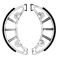 Ganasce Freno Ferodo FSB835 mâchoires de frein Ferodo