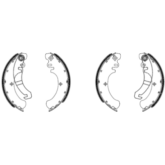 Ferodo Brake Shoes FSB886EF Brake Shoes Ferodo