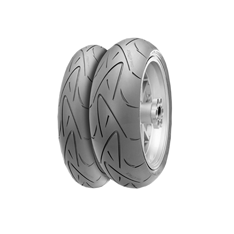 Continental Tire 19055-17 MC 75W TL ContiSportAttack 2 Tires Continental