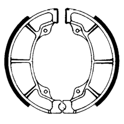 Ganasce Freno Ferodo FSB760 mâchoires de frein Ferodo