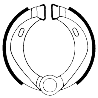 Ferodo Brake Shoes FSB870 Brake Shoes Ferodo