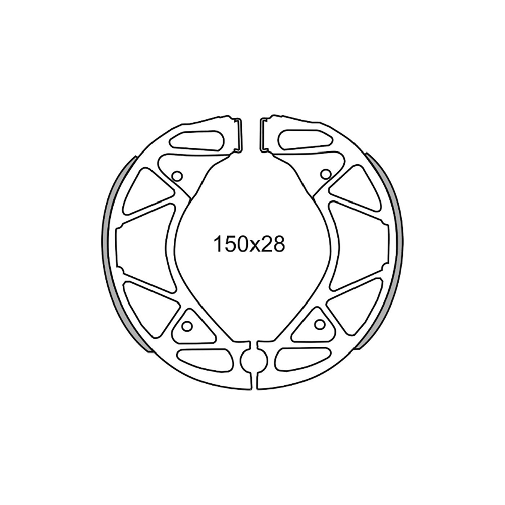 Mâchoires de frein FERODO FSB967 mâchoires de frein Ferodo