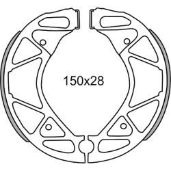 Zapatas de freno FERODO FSB967 Zapatas de freno Ferodo