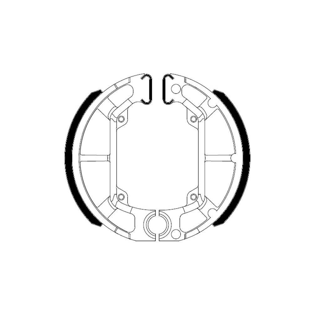 Zapatas de freno FERODO ECO FSB895A Zapatas de freno Ferodo