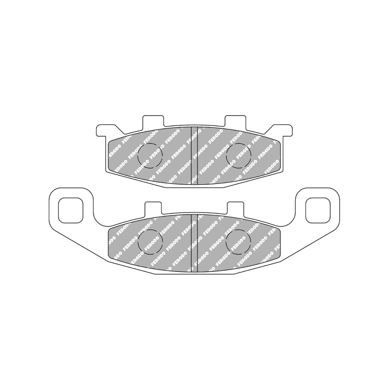 Plaquettes de frein Ferodo Sinter Grip Road FDB481ST Plaquettes de frein Ferodo