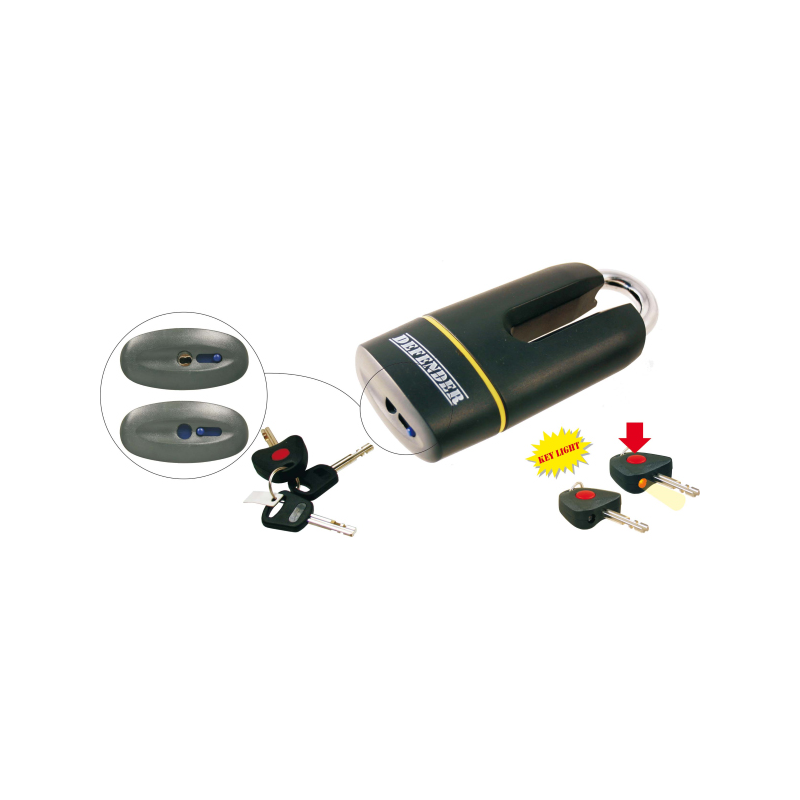 Bloqueo de disco RMS Super Defender Candados y cadenas RMS