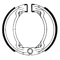 Ganasce Freno Ferodo FSB732 mâchoires de frein Ferodo