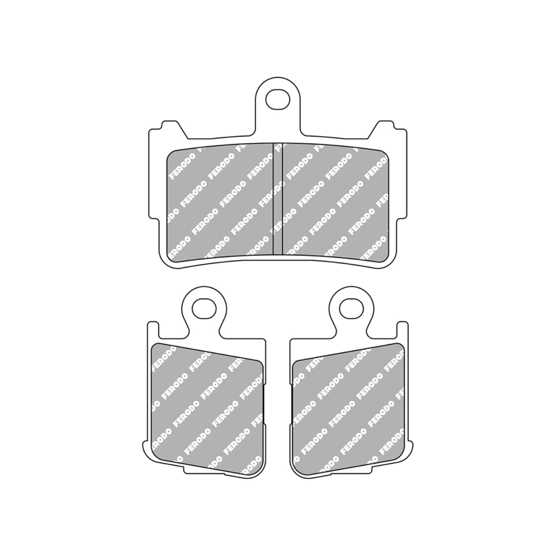 Plaquettes de frein Ferodo Sinter Grip Road FDB2259ST Plaquettes de frein Ferodo