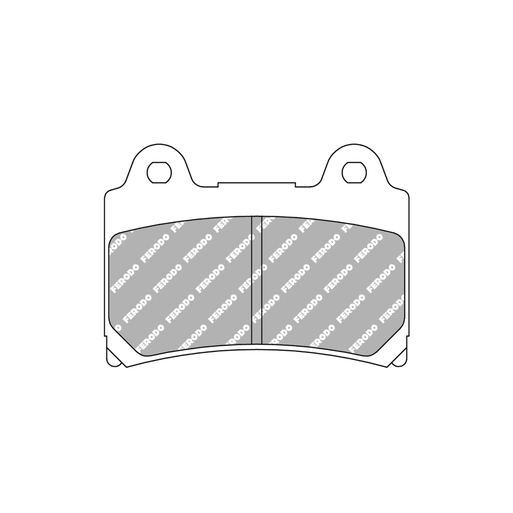 Ferodo Plaquettes de Frein Platine Route FDB449P Plaquettes de frein Ferodo