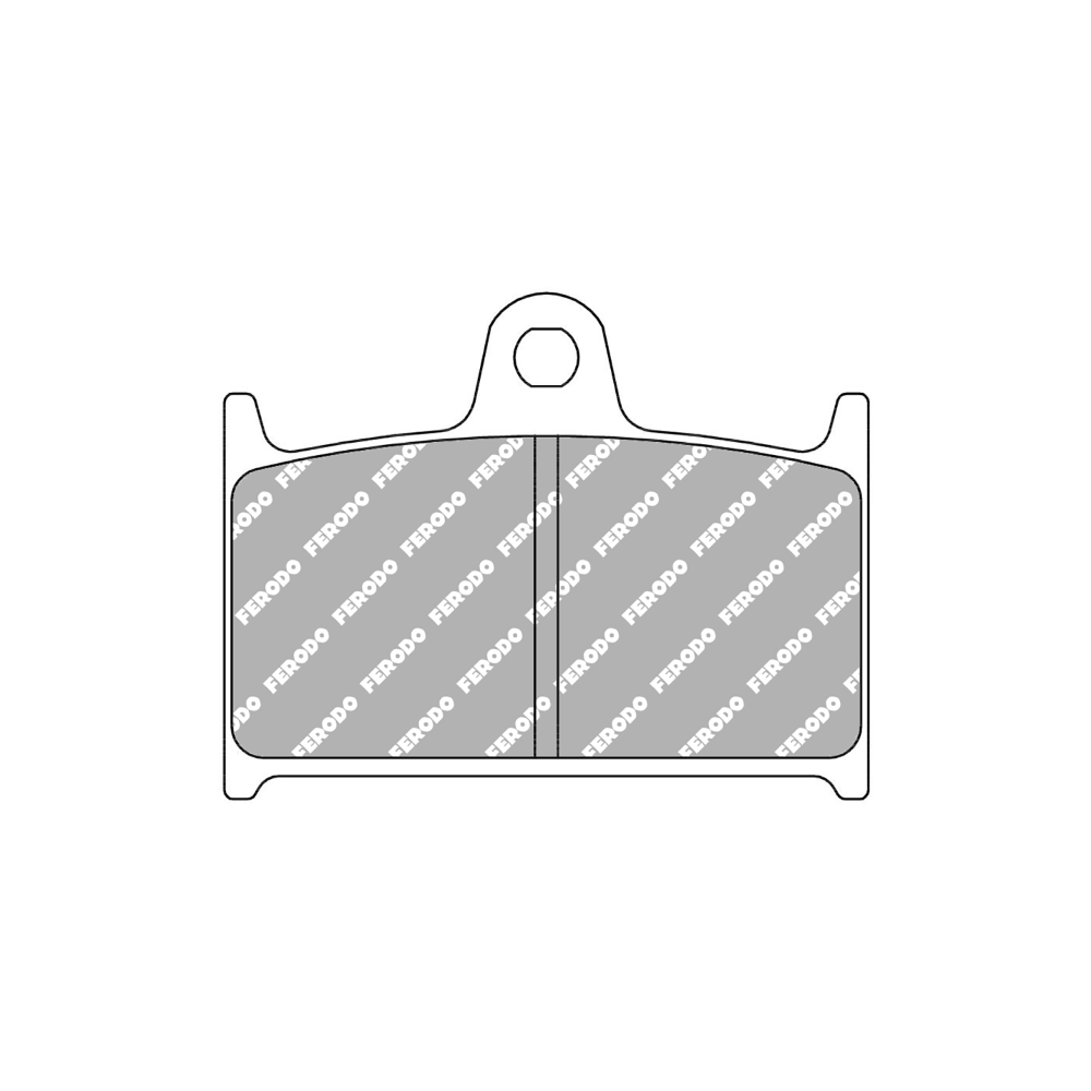 Ferodo Plaquettes de Frein Platine Route FDB557P Plaquettes de frein Ferodo