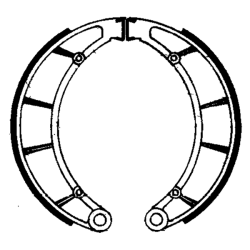 Ganasce Freno Ferodo FSB796 Bremsbacken Ferodo