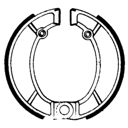 Ferodo Brake Shoes FSB857 Brake Shoes Ferodo