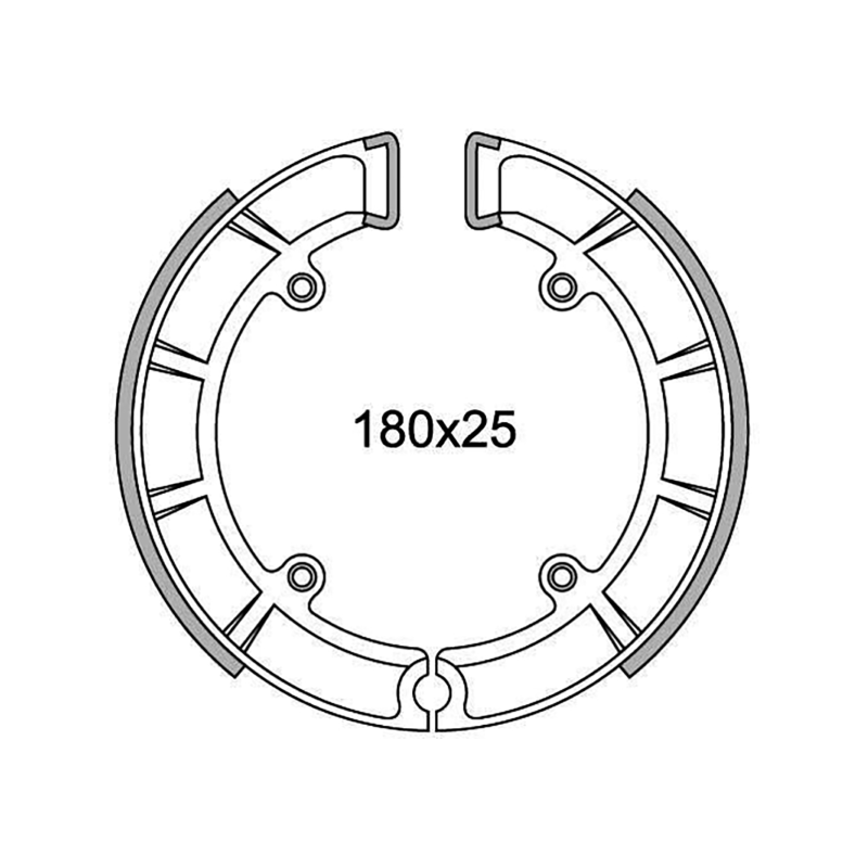 Ganasce Freno Ferodo FSB955 Bremsbacken Ferodo