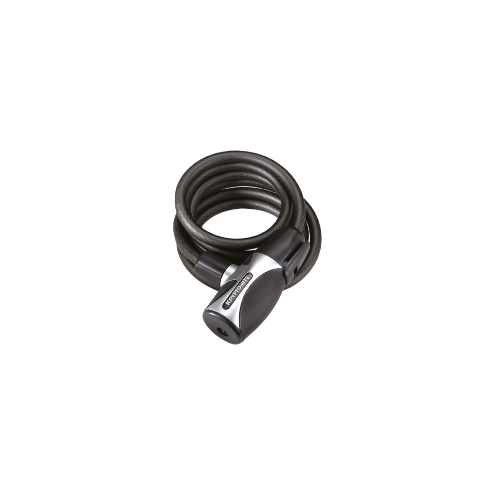Lucchetto Cavo Spirale Kryptoflex 1218 - Nero