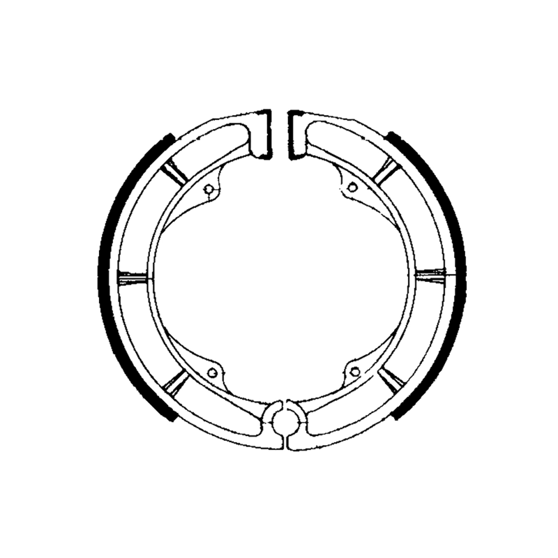 Ganasce Freno Ferodo FSB725 Bremsbacken Ferodo