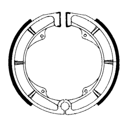 Ferodo Brake Shoes FSB725 Brake Shoes Ferodo